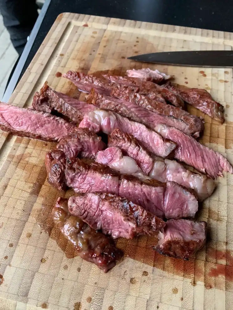 Rib Eye Steak medium-rare